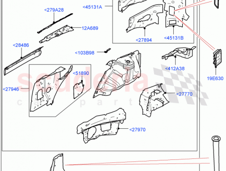 Photo of REINFORCEMENT REAR QUARTER PANEL…