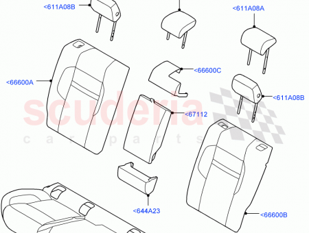 Photo of COVER REAR SEAT BACK…