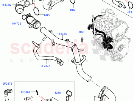 Photo of thermostat and housing…