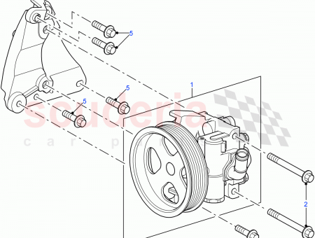 Photo of BRACKET POWER STEERING PUMP…