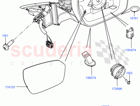 Photo of GLASS REAR VIEW OUTER MIRROR…