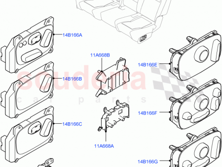 Photo of SWITCH POWER SEAT ADJUST…