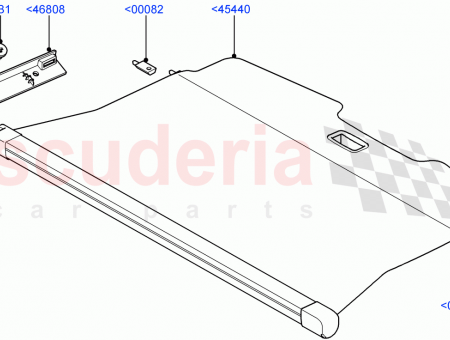 Photo of PANEL REAR PACKAGE TRAY TRIM…