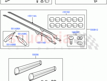 Photo of RAIL ROOF RACK CROSS…