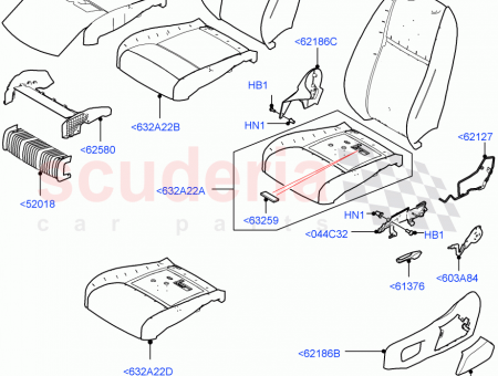 Photo of SUPPORT FRONT SEAT CUSHION…