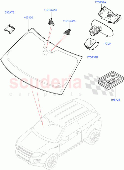Part Diagram for Land Rover LR073281