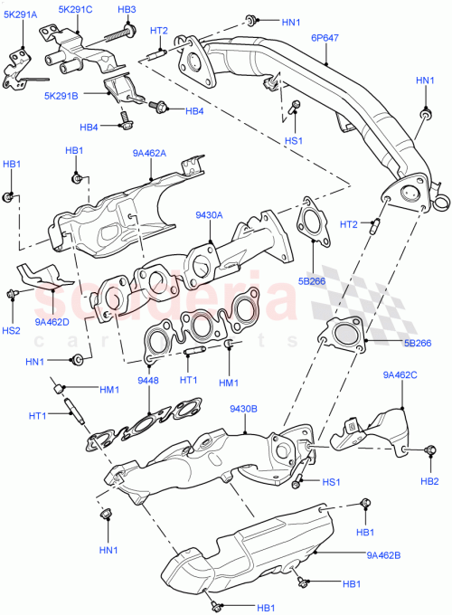 Part Diagram for Land Rover LR071881
