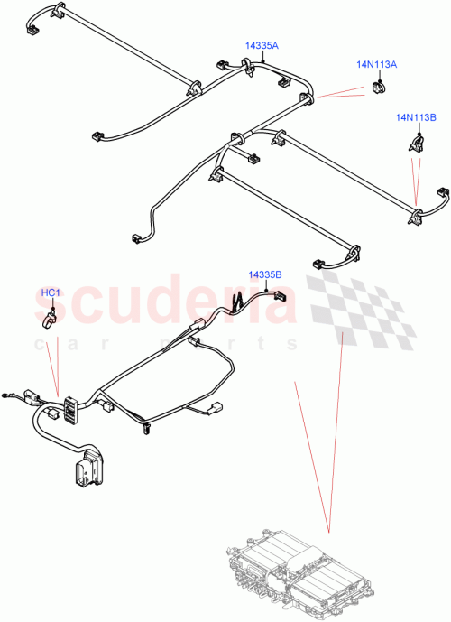 Part Diagram for Land Rover LR137325