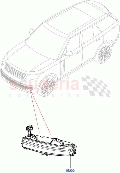 Part Diagram for Land Rover LR152161