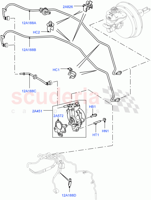 Part Diagram for Land Rover LR048198