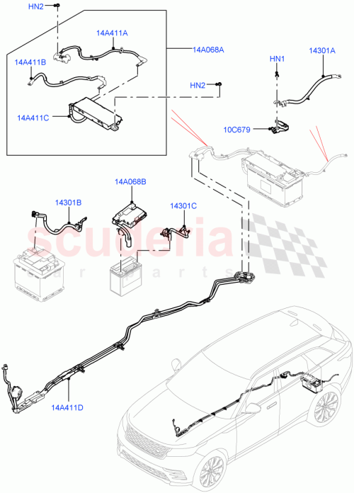 Part Diagram for Land Rover LR112099