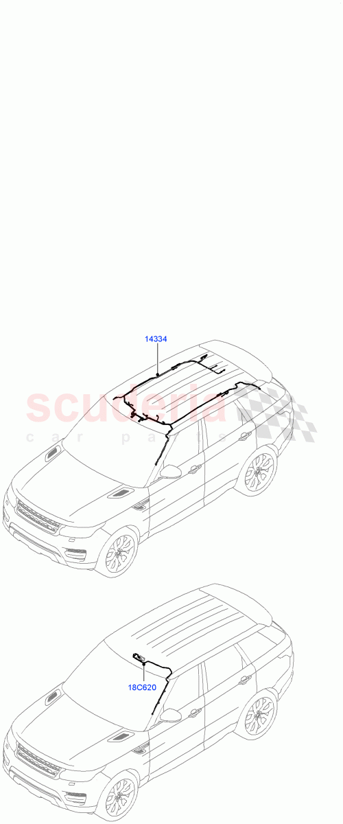Part Diagram for Land Rover LR133372