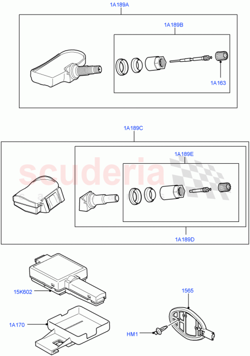 Part Diagram for Land Rover LR010503