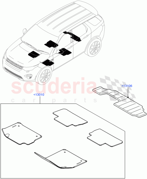 Part Diagram for Land Rover VPLCS0281