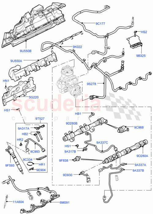 Part Diagram for Land Rover LR022978