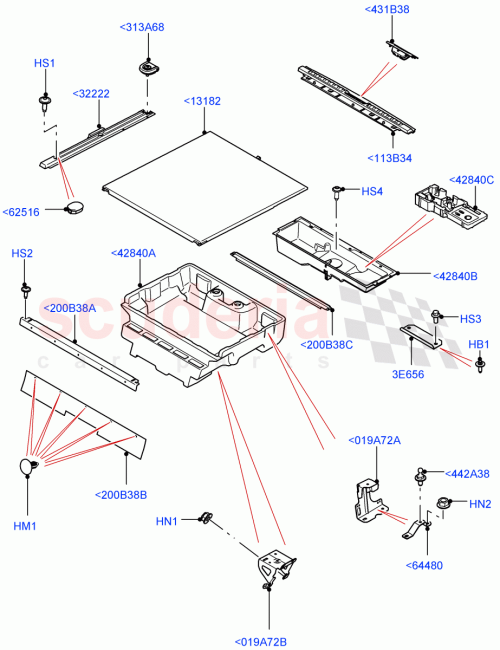 Part Diagram for Land Rover LR138068
