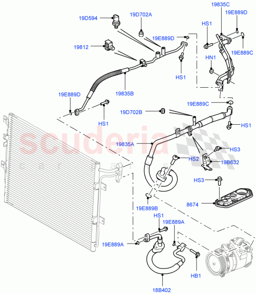 Part Diagram for Land Rover LR019467