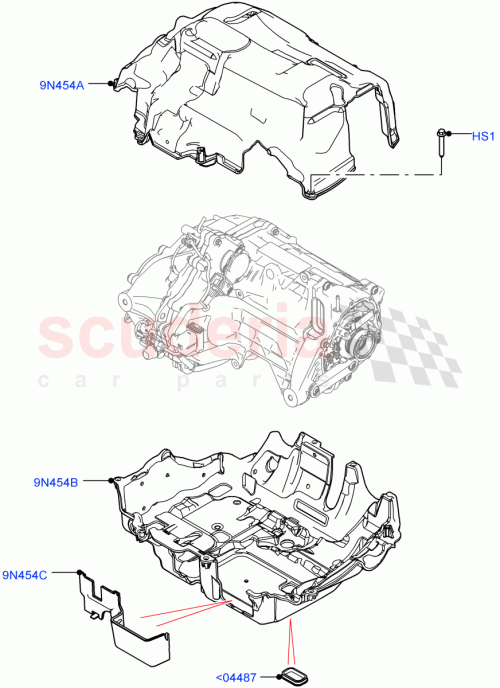 Part Diagram for Land Rover LR139549