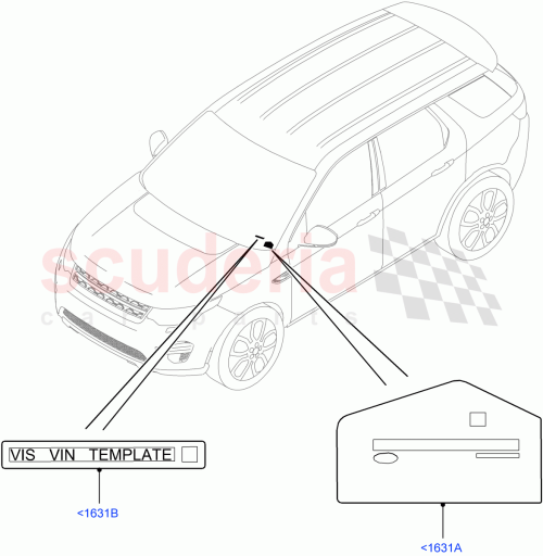 Part Diagram for Land Rover LR146376