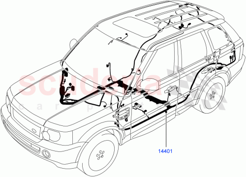 Part Diagram for Land Rover LR010092