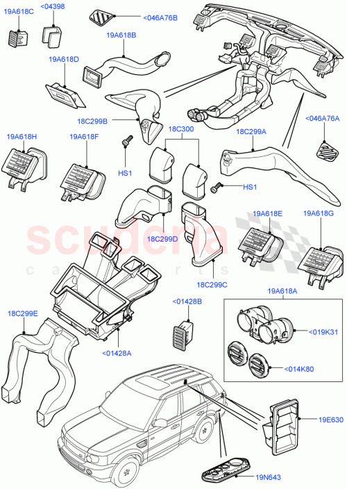 Part Diagram for Land Rover JVE500052PVJ
