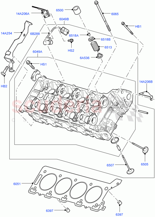 Part Diagram for Land Rover LR037310