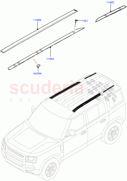Part Diagram for Land Rover LR131653
