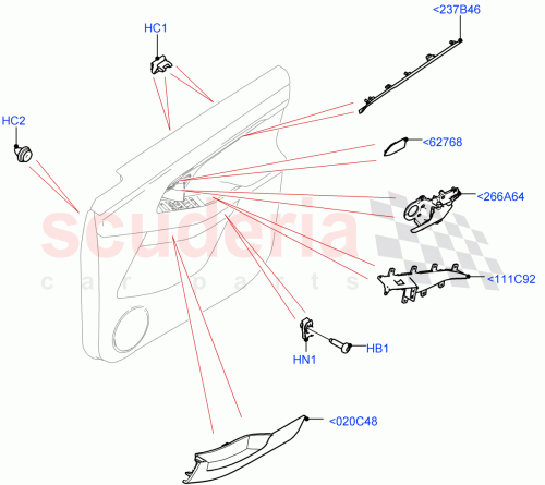 Part Diagram for Land Rover LR117954