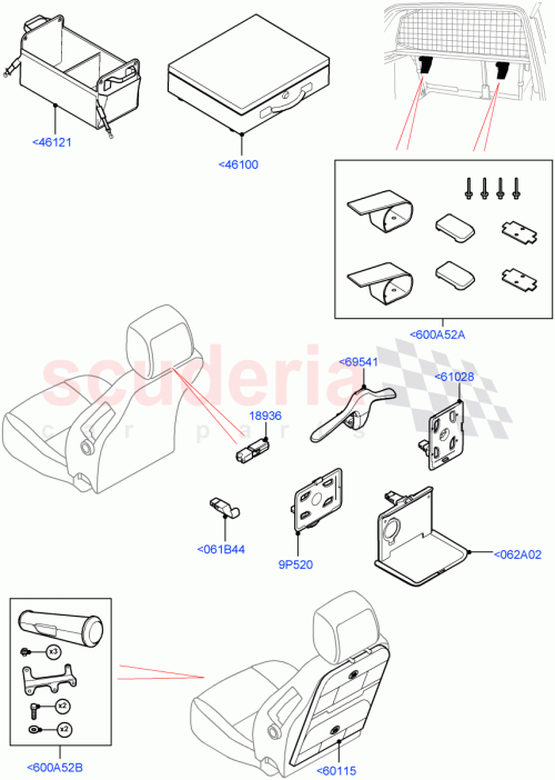Part Diagram for Land Rover VPLKE0061