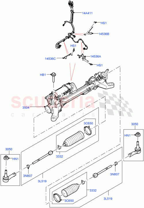 Part Diagram for Land Rover LR148973