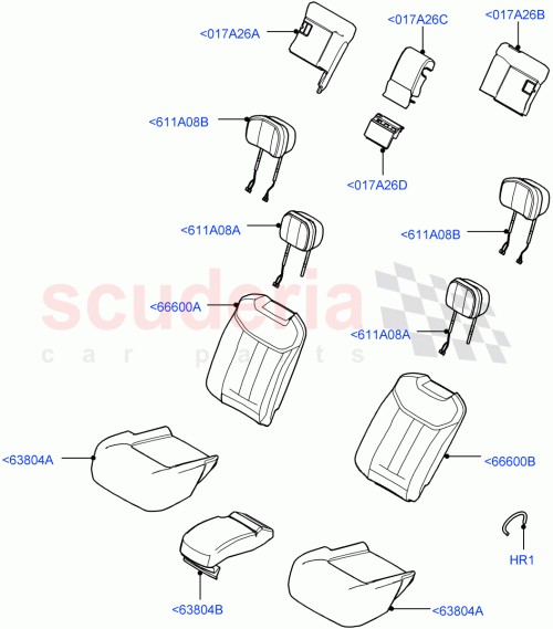Part Diagram for Land Rover LR155169