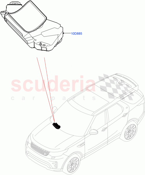 Part Diagram for Land Rover LR099663