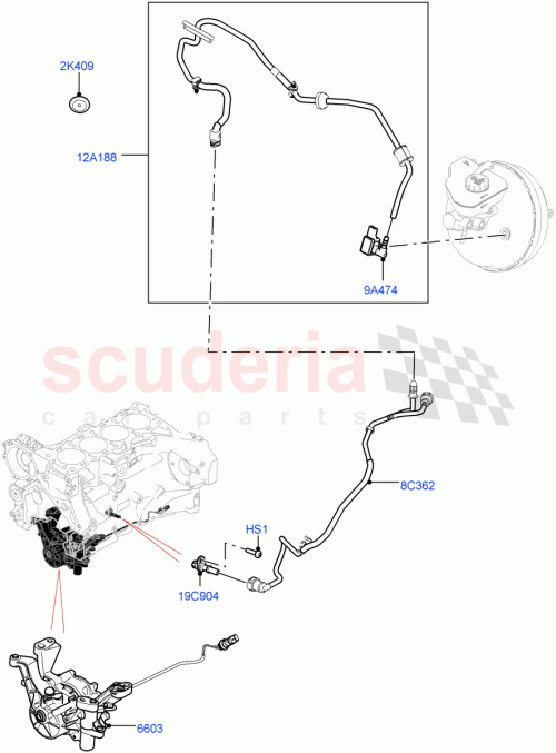 Part Diagram for Land Rover LR090858