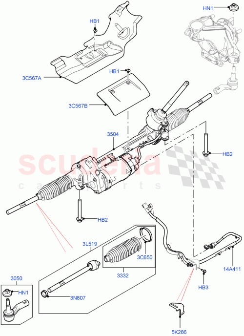 Part Diagram for Land Rover LR065974