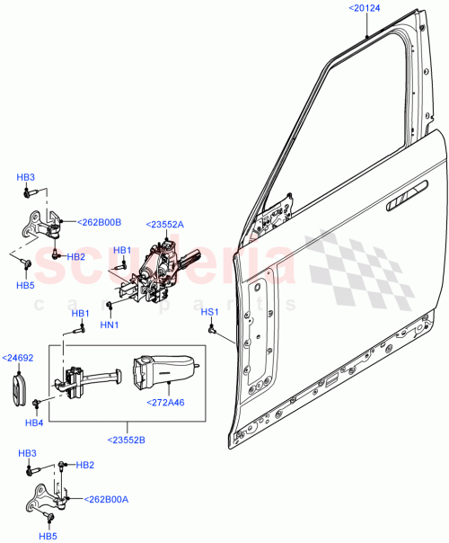 Part Diagram for Land Rover LR156862
