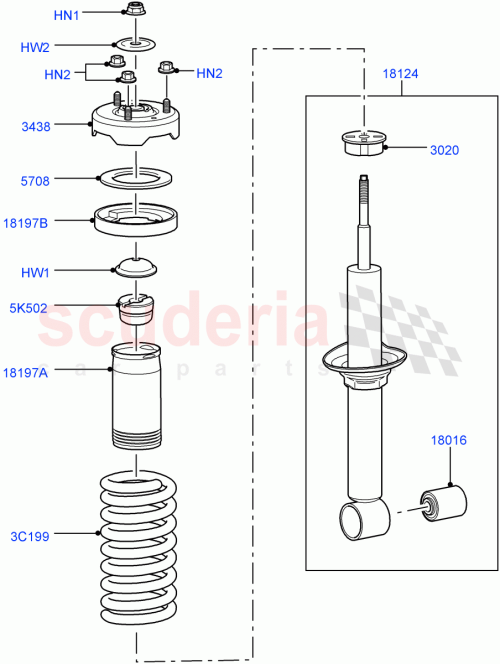 Part Diagram for Land Rover RNO000011