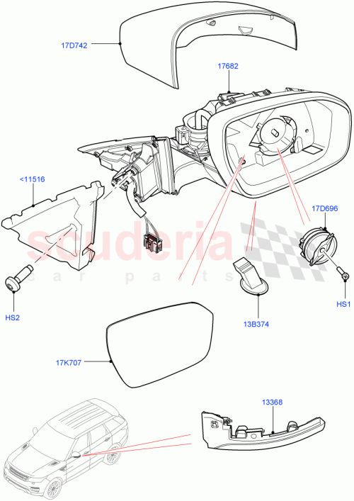 Part Diagram for Land Rover LR135719