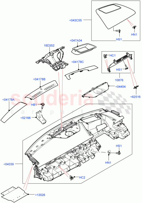 Part Diagram for Land Rover LR094702