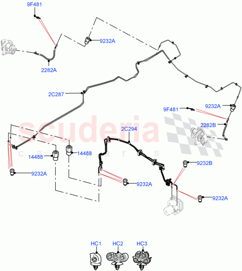 Part Diagram for Land Rover LR091263