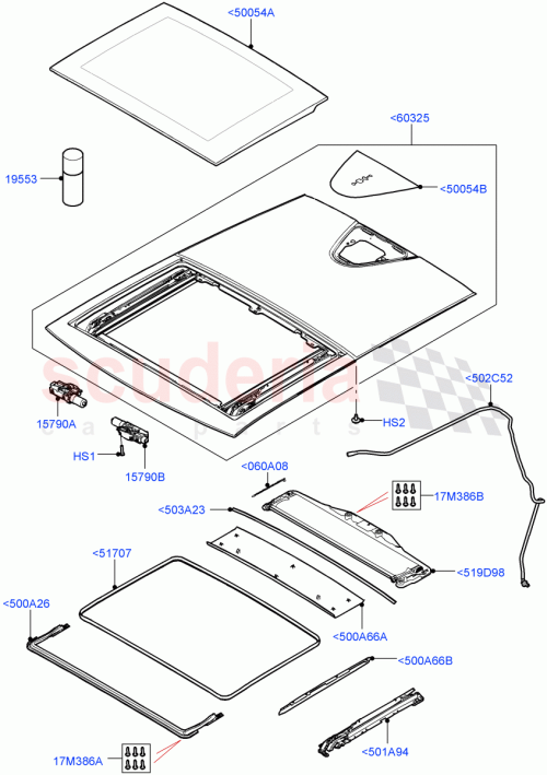 Part Diagram for Land Rover LR139161