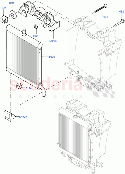 Part Diagram for Land Rover LR095560