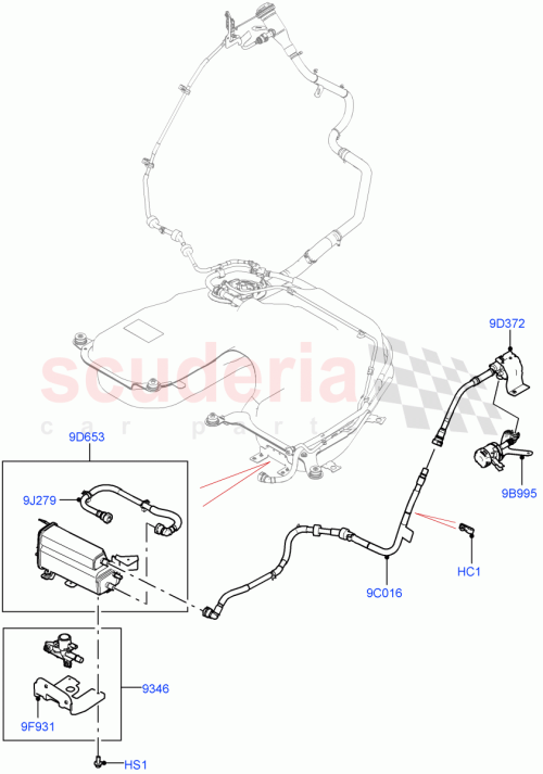 Part Diagram for Land Rover LR171145