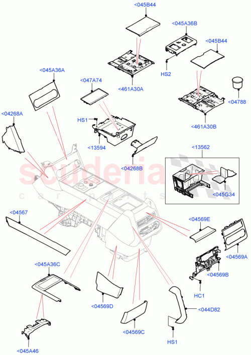 Part Diagram for Land Rover LR166318