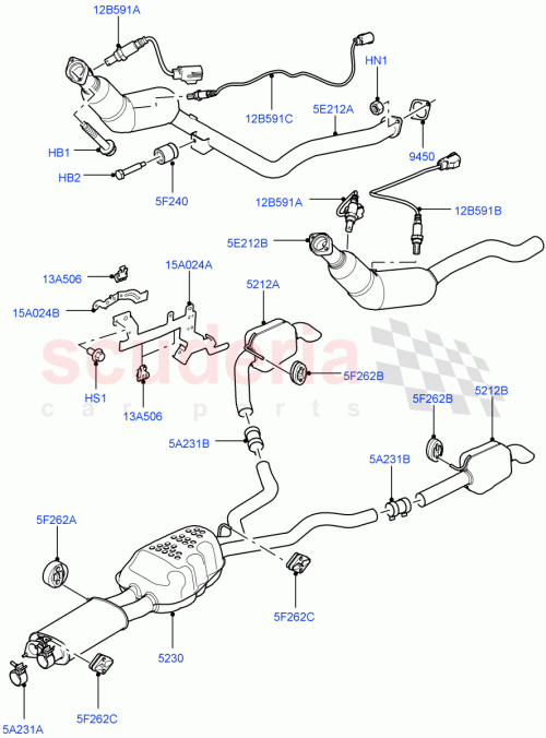 Part Diagram for Land Rover LR015925