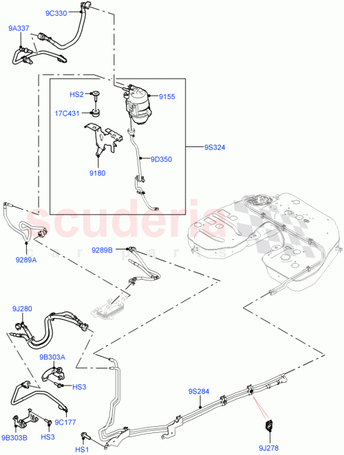 Part Diagram for Land Rover LR142040