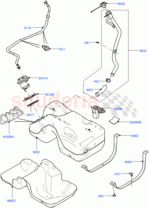 Part Diagram for Land Rover LR049426