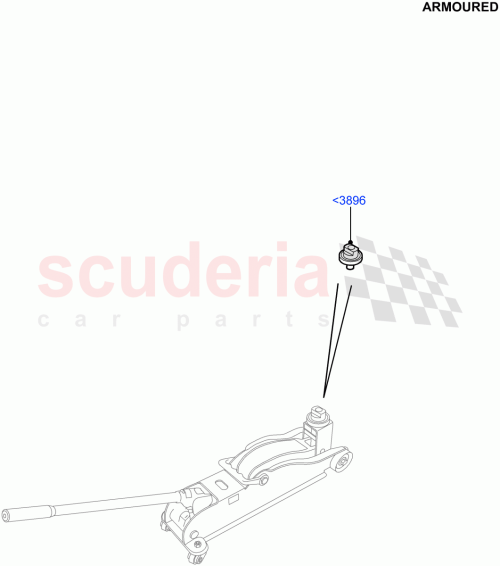 Part Diagram for Land Rover LR057731