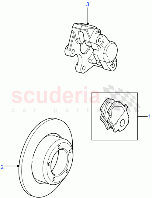 Part Diagram for Land Rover LR134471
