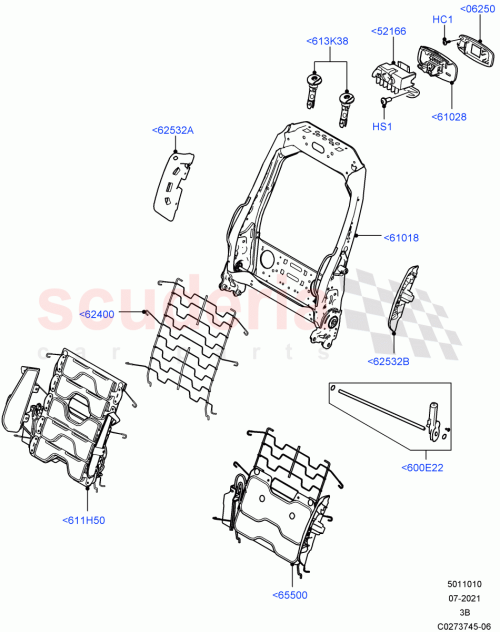 Part Diagram for Land Rover LR132917
