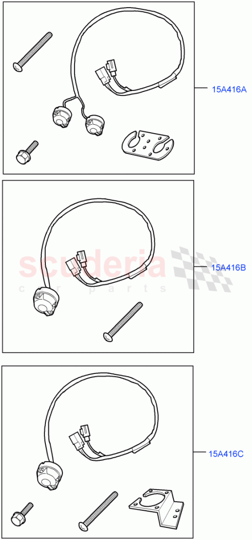 Part Diagram for Land Rover VPLMT0007